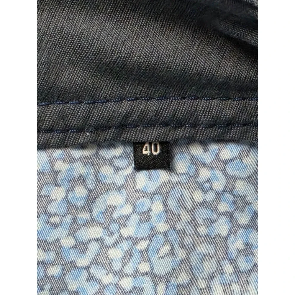 Quiksilver Highline Board Shorts Men Size 40 Blue Animal Spot Print Surf Surfing